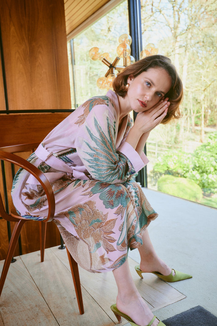 Crane Plaster Pink Gown - One Hundred Stars