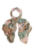 Crane Plaster Pink Scarf