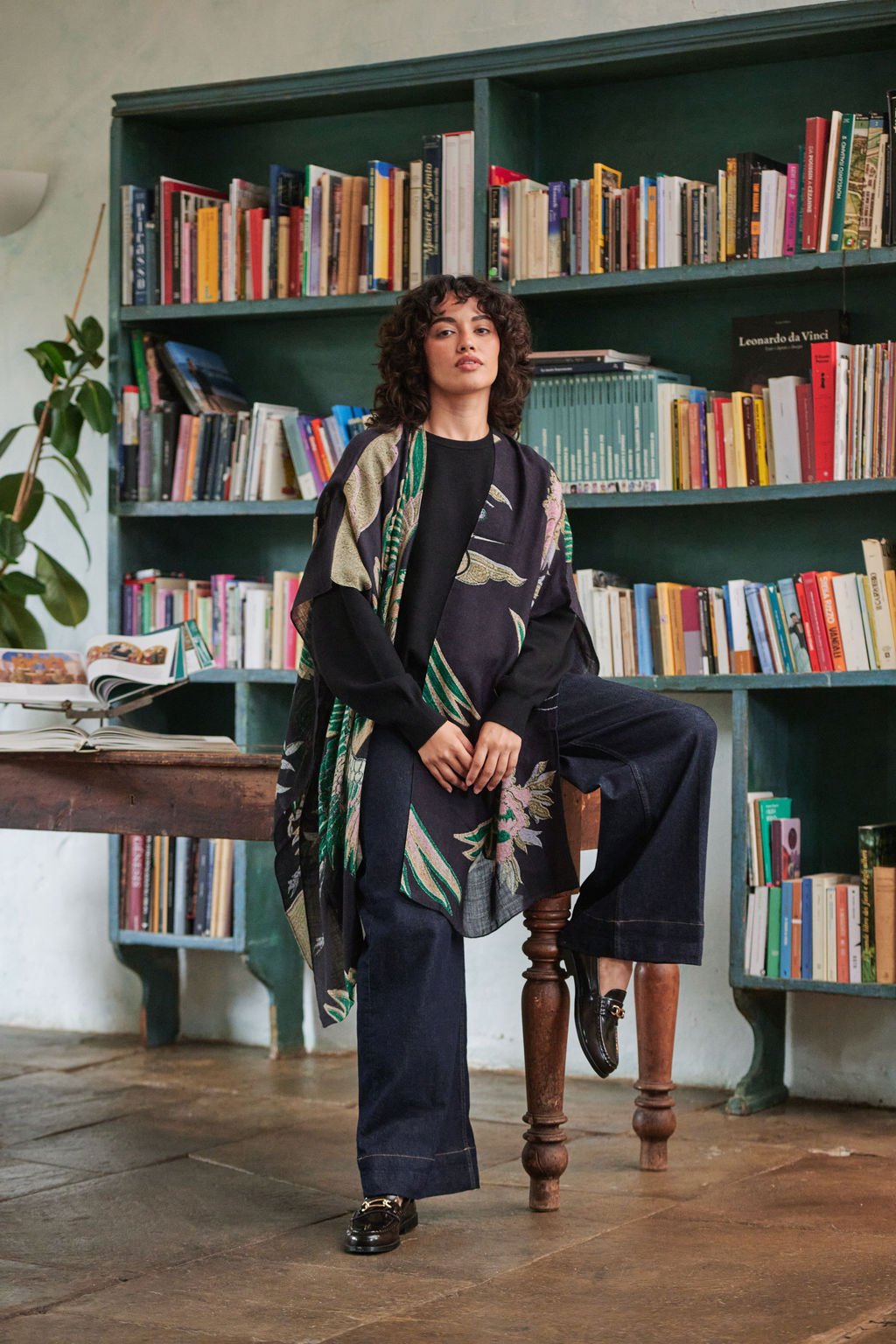 Crane Emerald Wool Throwover - One Hundred Stars