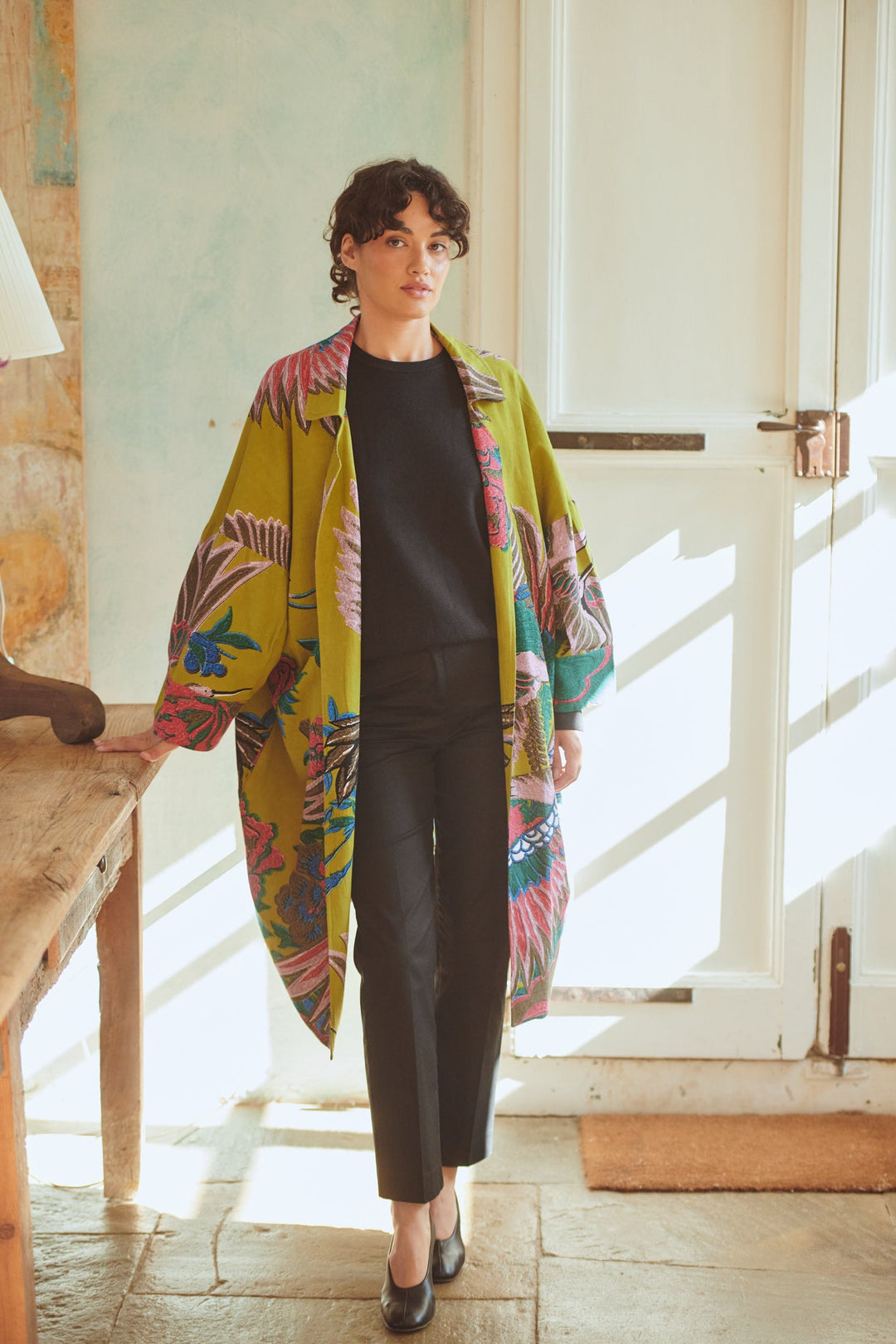 Crane Olive Artisan Coat - One Hundred Stars