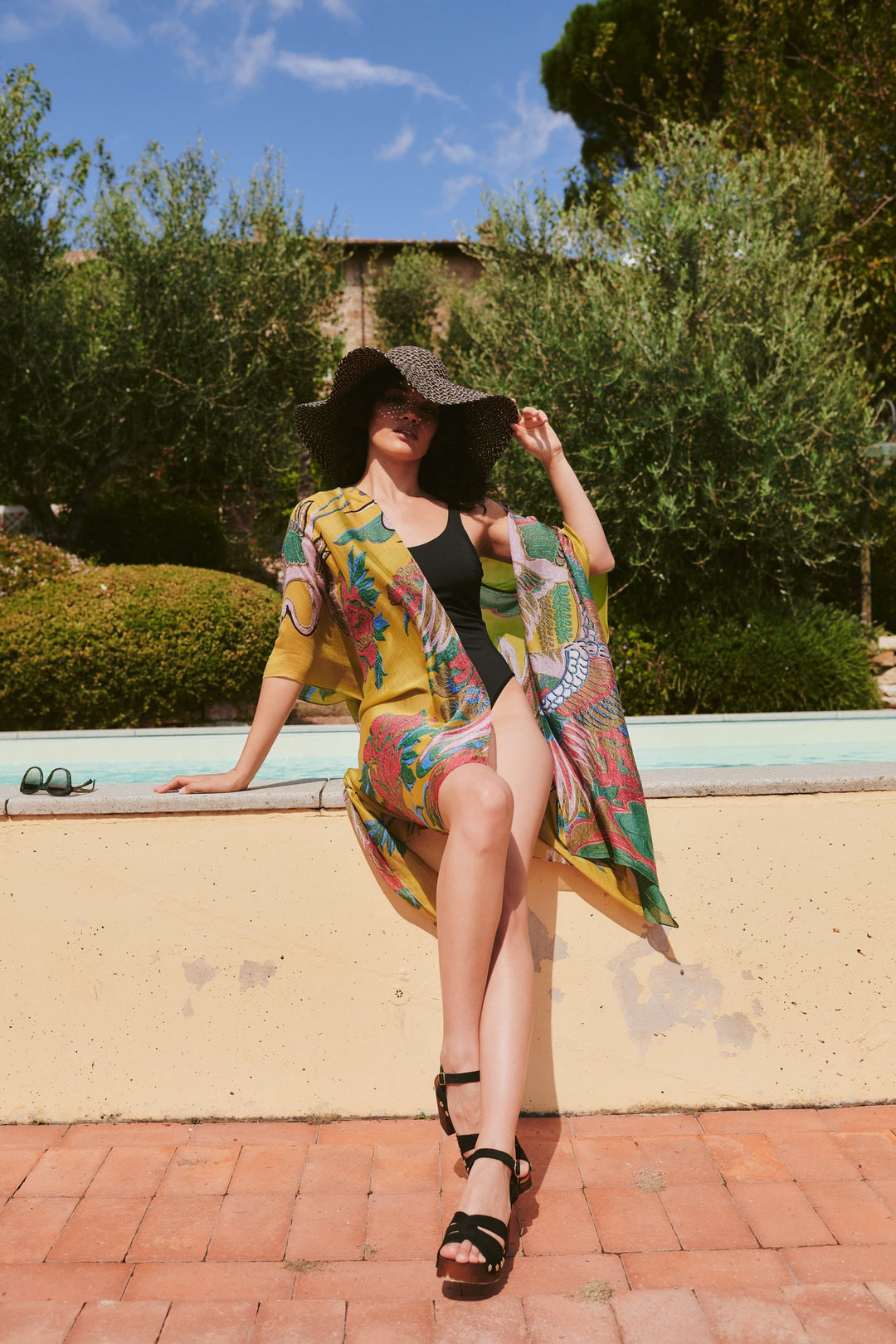 Crane Olive Throwover - One Hundred Stars