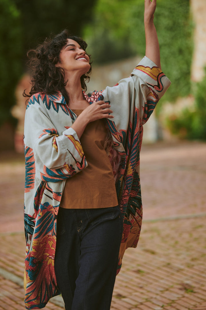 Crane Stone Artisan Coat - One Hundred Stars