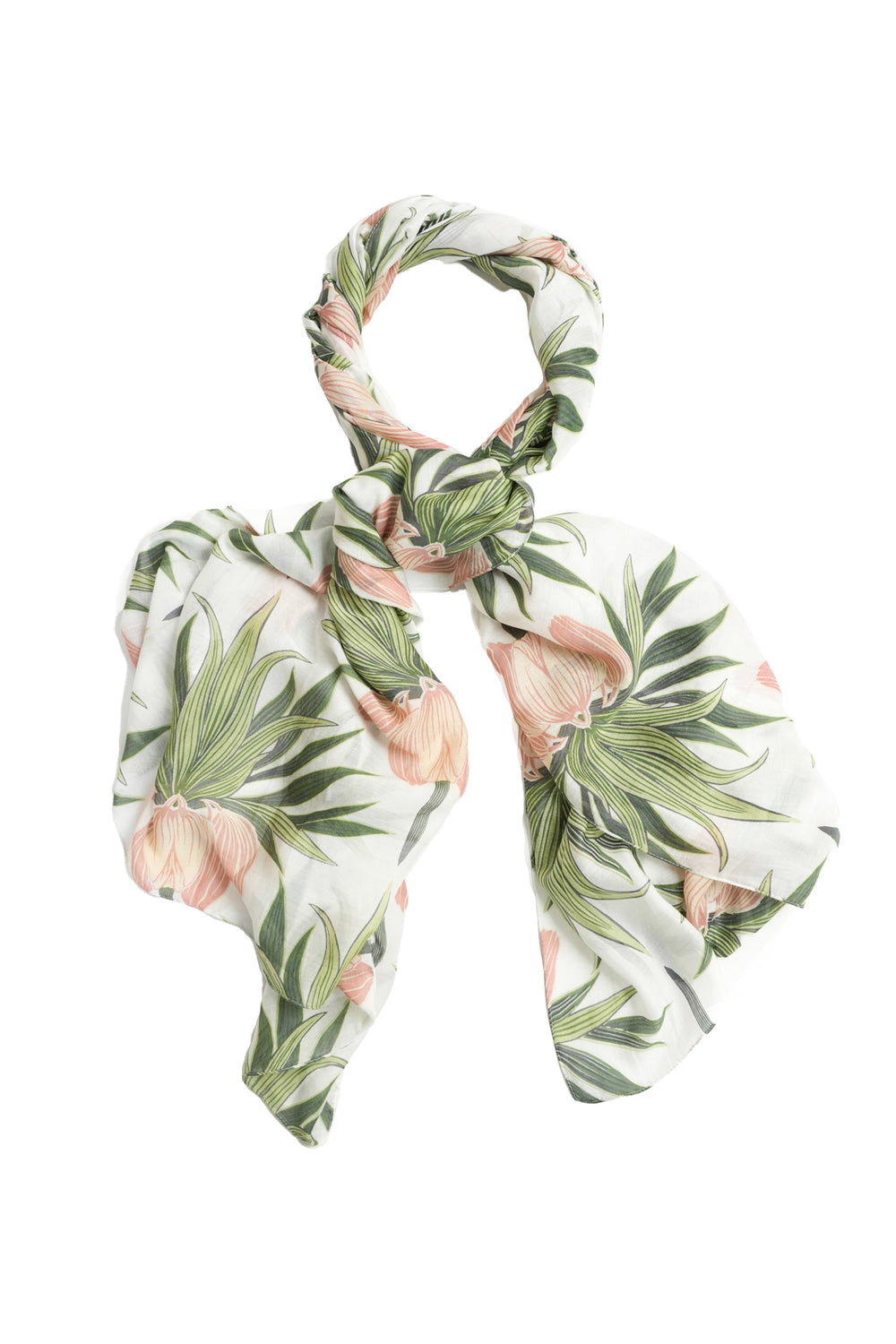 Deco Bud Ivory Scarf - One Hundred Stars