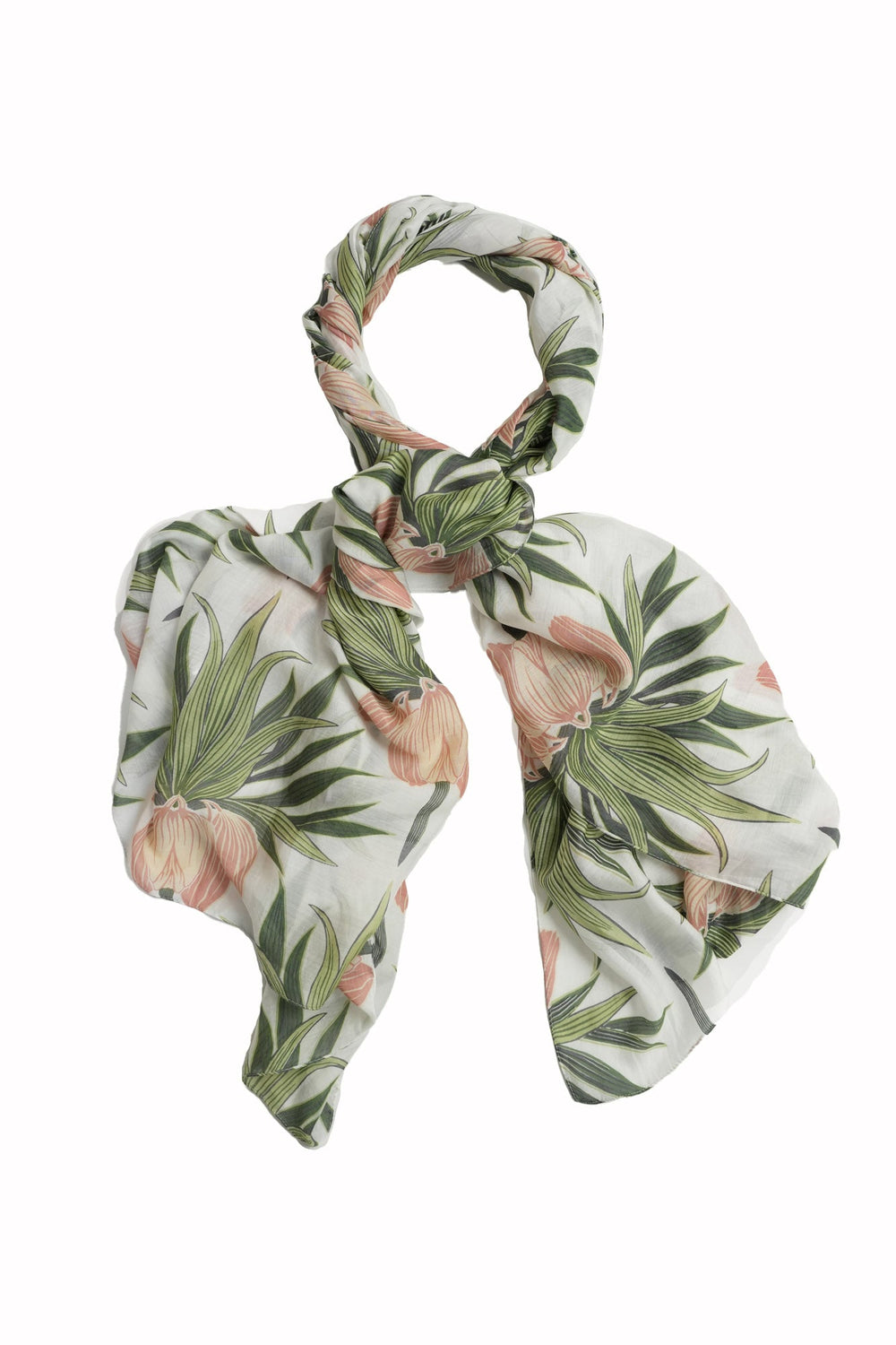 Deco Bud Ivory Scarf - One Hundred Stars