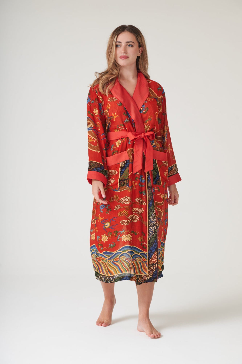 Dragon Rust Gown - One Hundred Stars