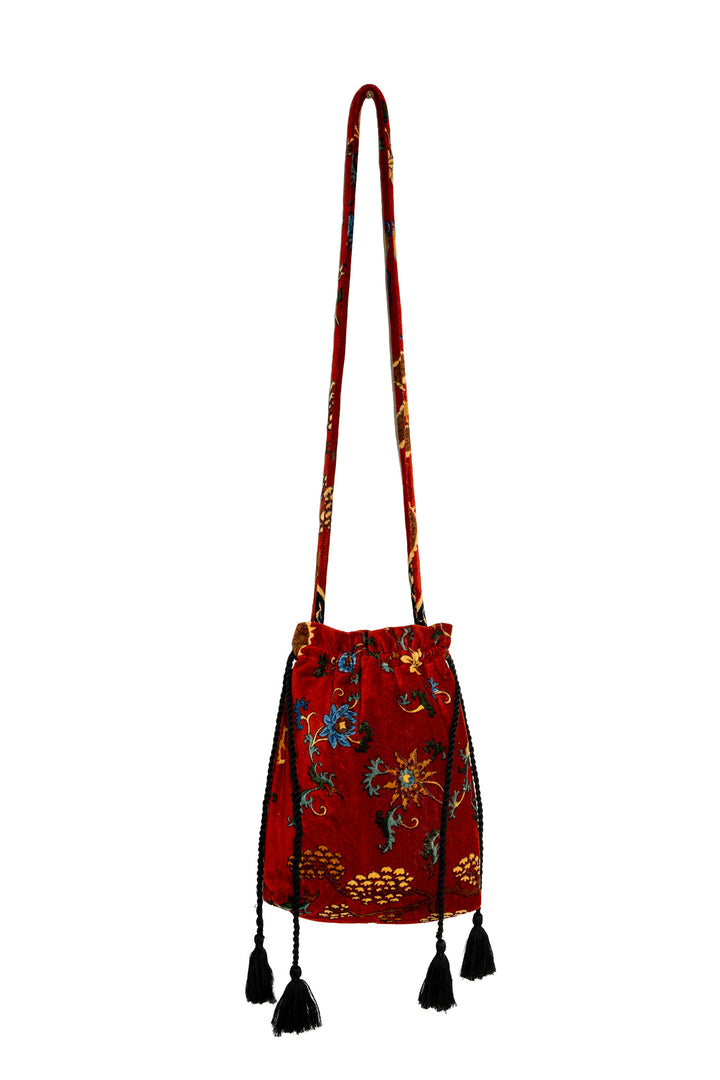 Dragon Rust Tassel Bag