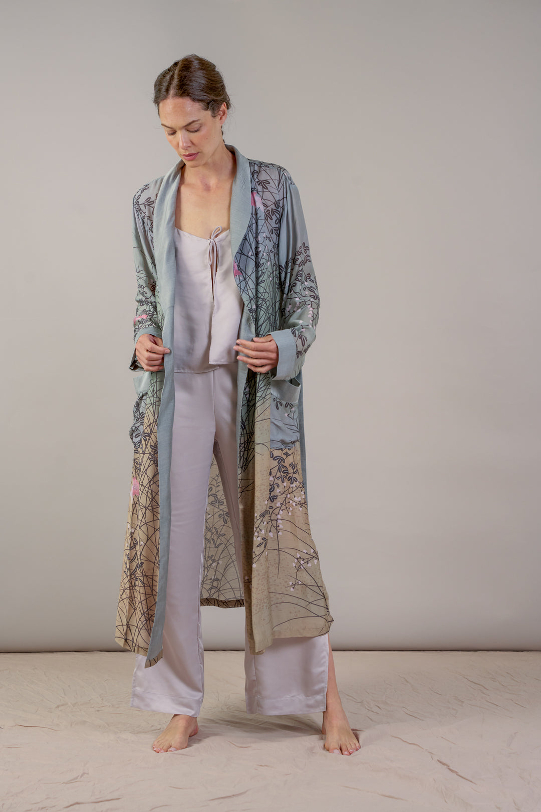 Dunes Grey Gown - One Hundred Stars