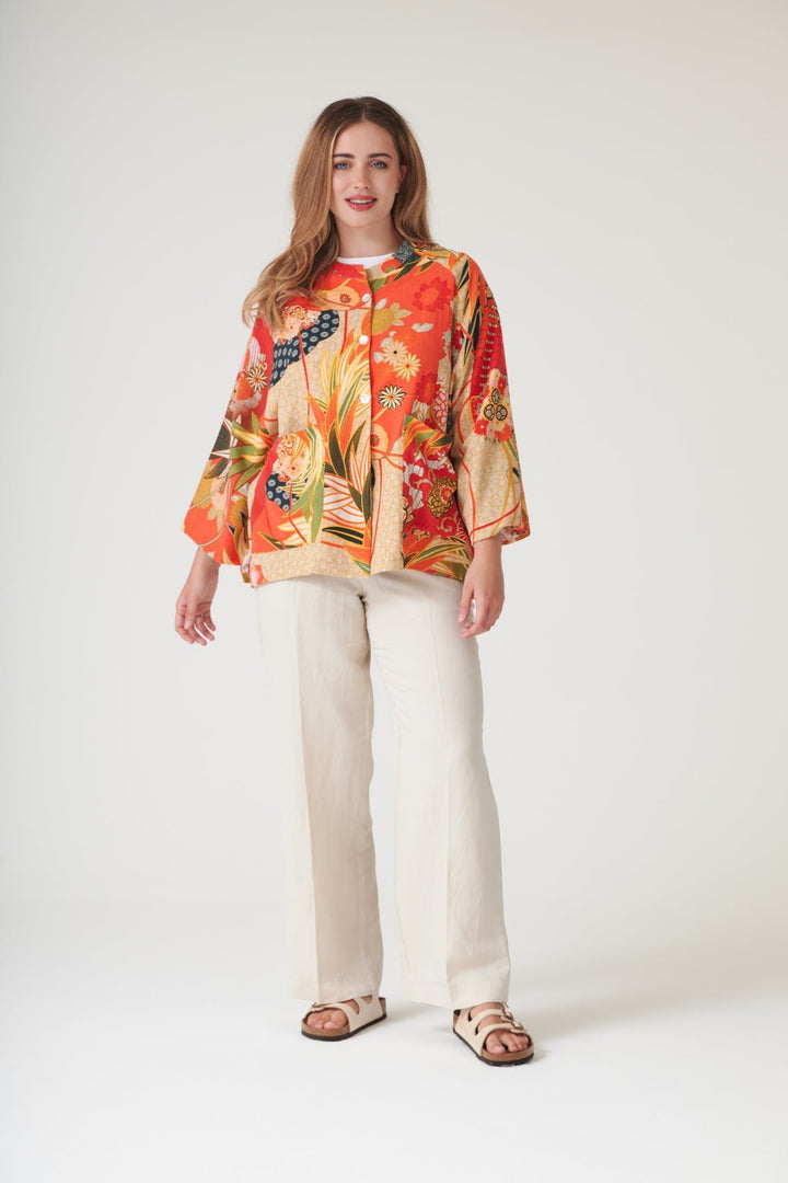 Fans Scarlet Summer Jacket - One Hundred Stars