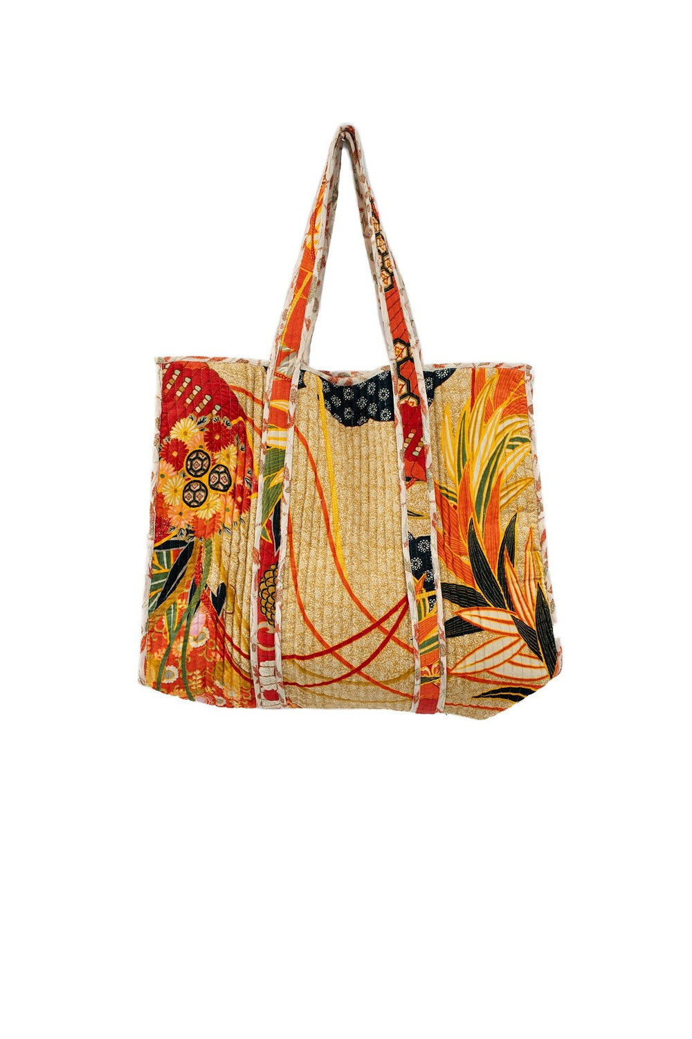 Fans Scarlet Large Velvet Tote Bag - One Hundred Stars