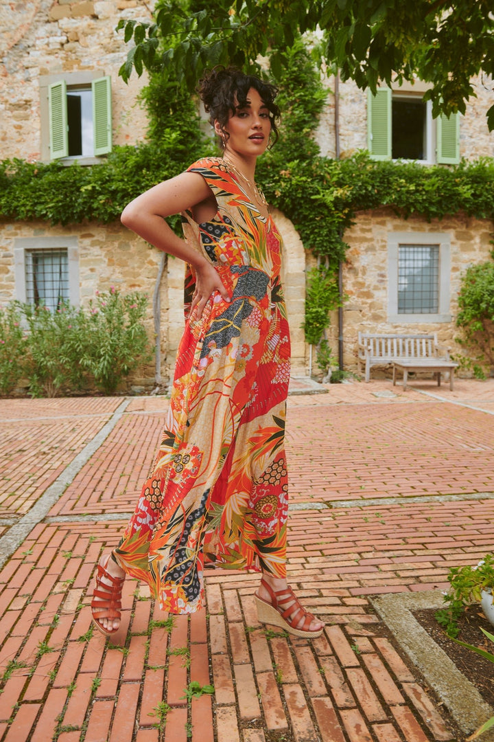 Fans Scarlet Jumpsuit - One Hundred Stars