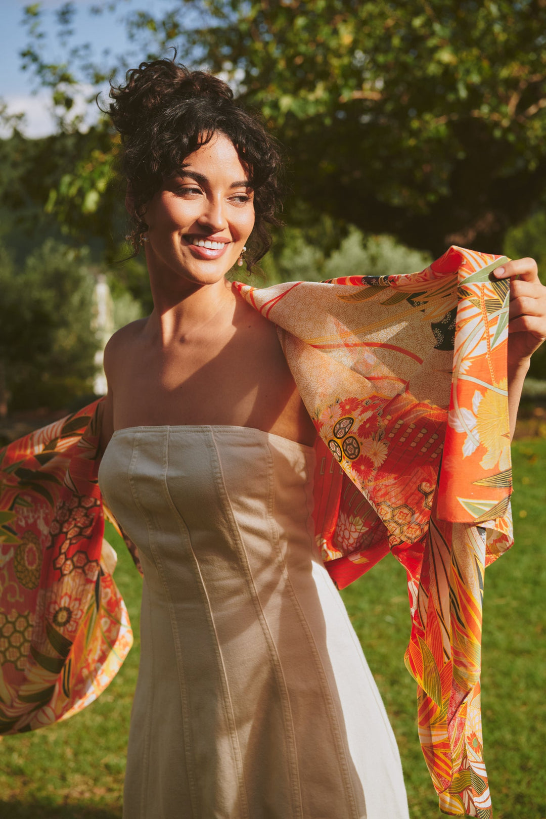 Fans Scarlet Scarf - One Hundred Stars