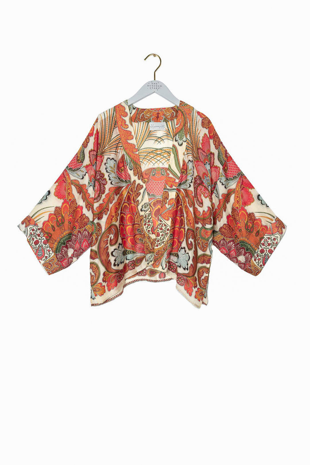 Fiesta Orange Kimono