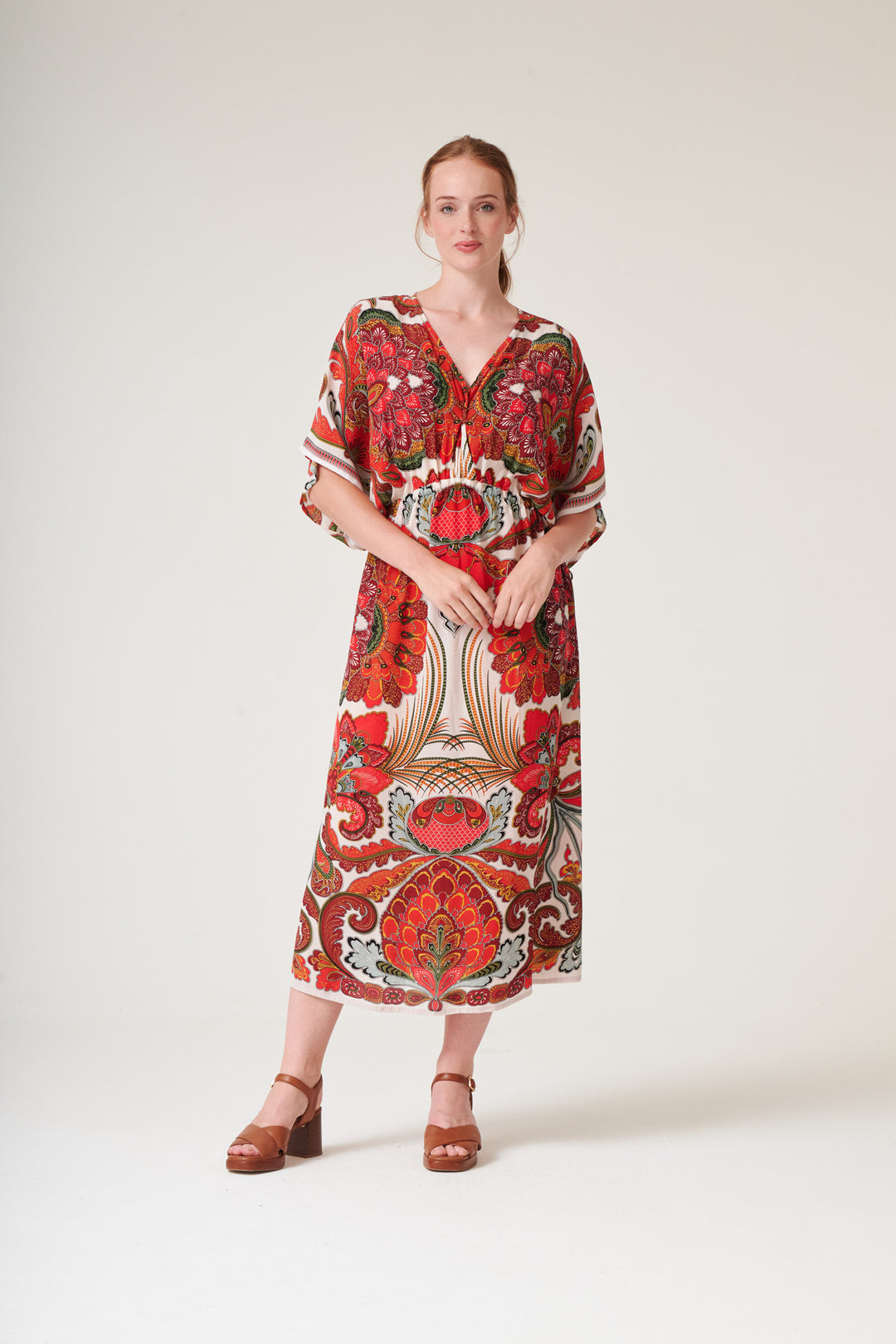 Fiesta Orange String Dress - One Hundred Stars