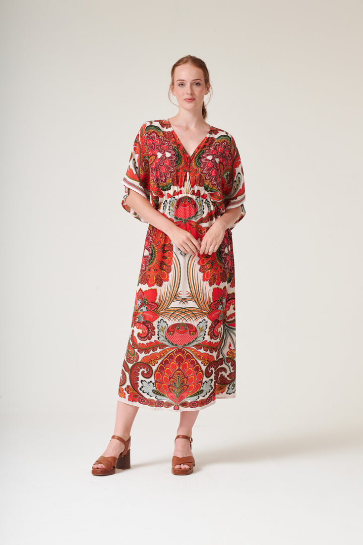 Fiesta Orange String Dress - One Hundred Stars