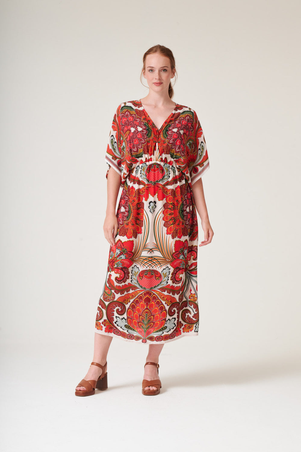 Fiesta Orange String Dress - One Hundred Stars