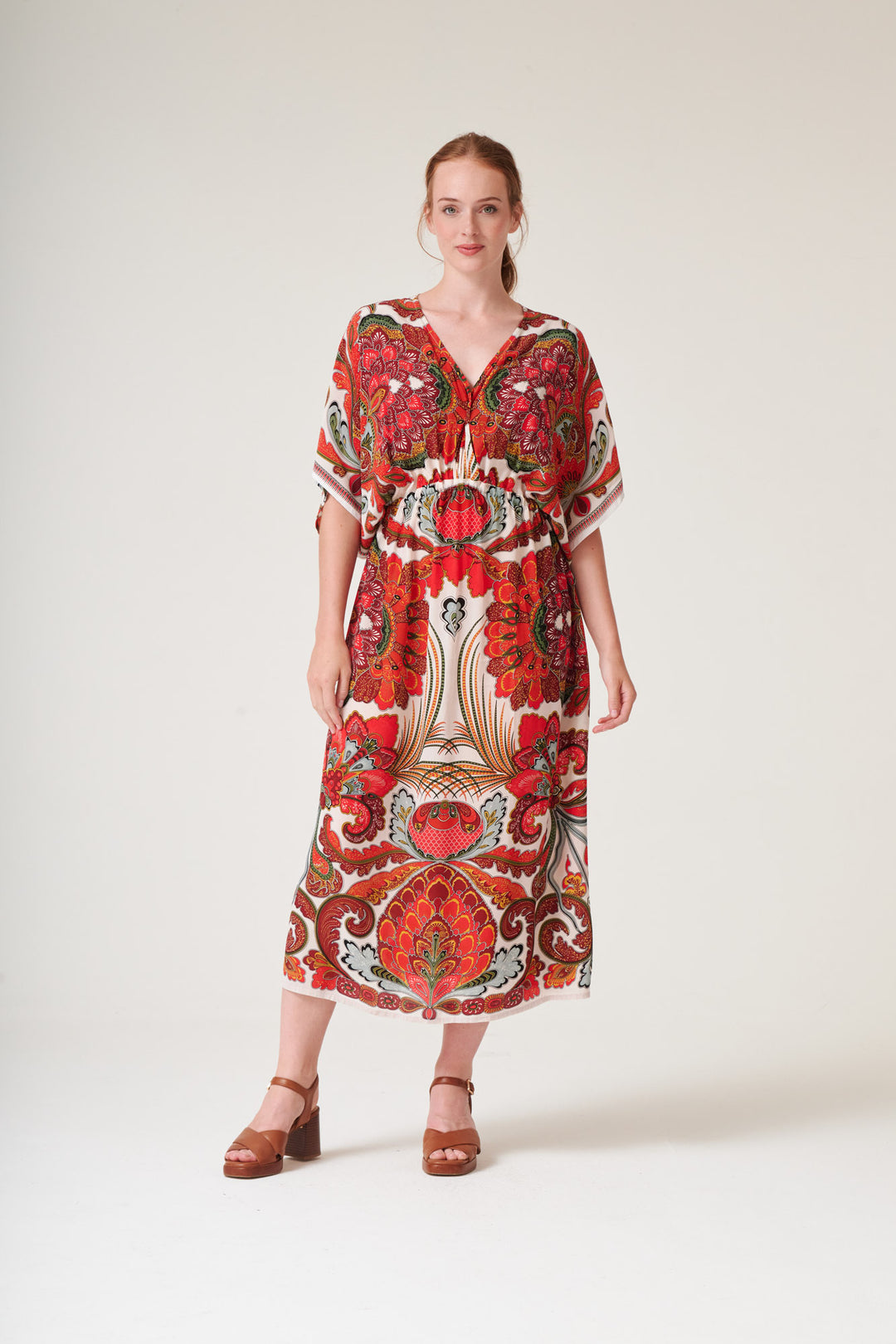 Fiesta Orange String Dress - One Hundred Stars