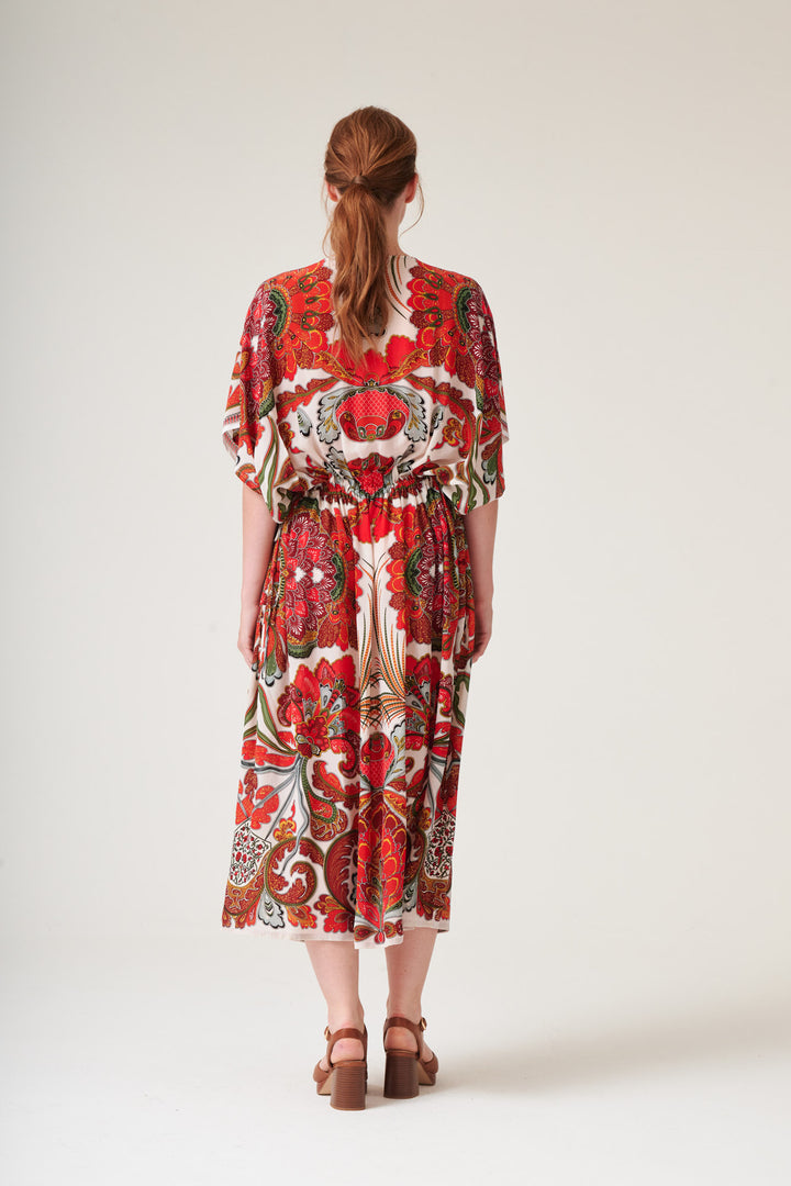 Fiesta Orange String Dress - One Hundred Stars
