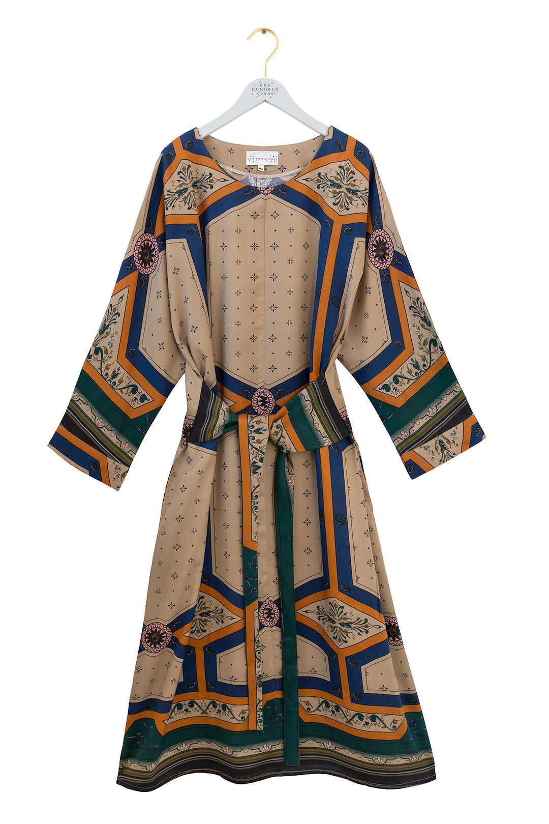 Fleur De Lys Sand Kate Dress - One Hundred Stars