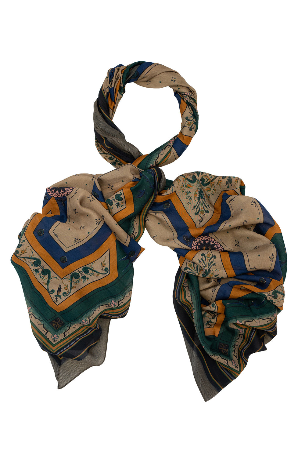 Fleur De Lys Sand Scarf - One Hundred Stars