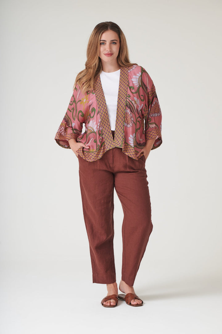 Giant Kantha Dusk Kimono - One Hundred Stars