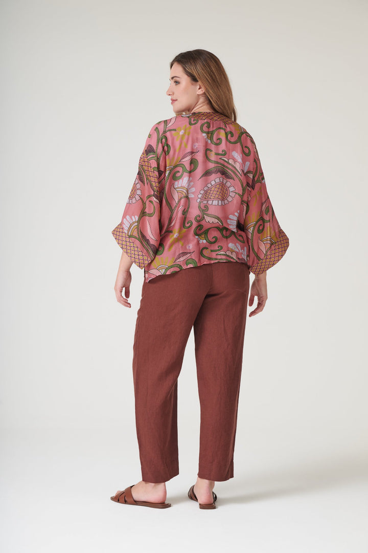 Giant Kantha Dusk Kimono - One Hundred Stars