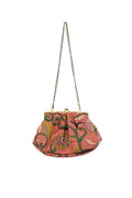 Giant Kantha Dusk Lock Clutch Bag
