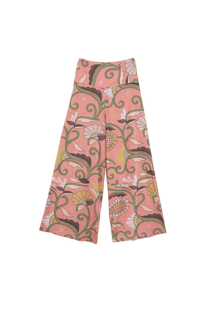 Giant Kantha Dusk Palazzo Pants - One Hundred Stars
