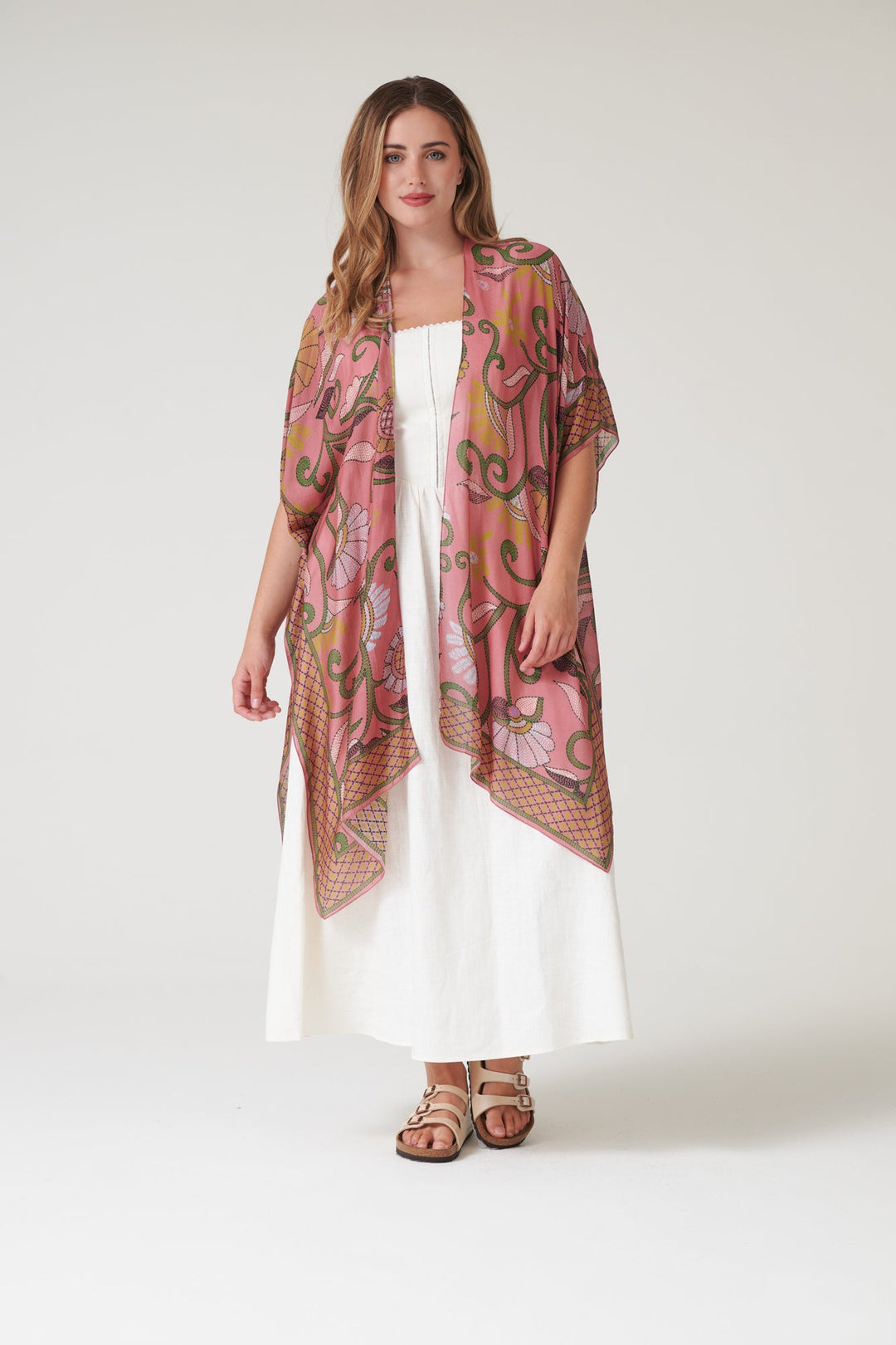 Giant Kantha Dusk Throwover - One Hundred Stars