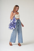 Giant Willow Blue Canvas Bag