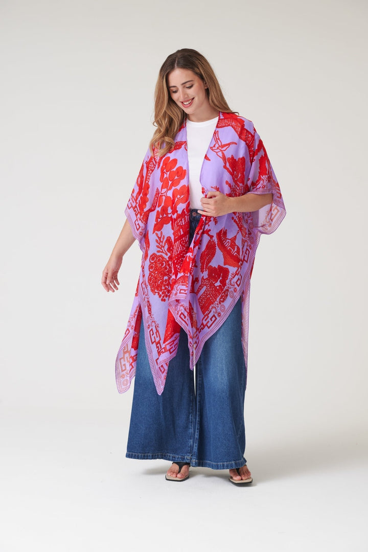 Giant Willow Violet Throwover - One Hundred Stars