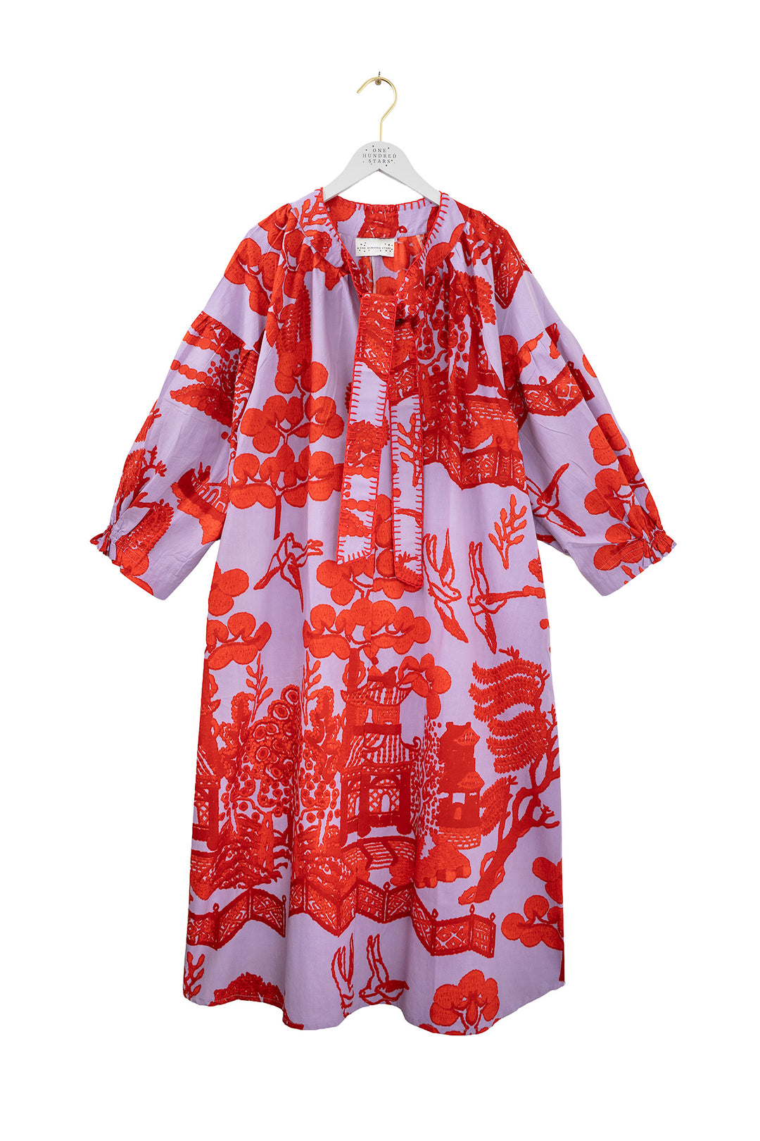 Giant Willow Violet Tie Dress