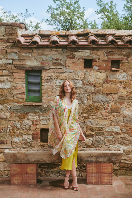 Giant Kantha Lime Throwover