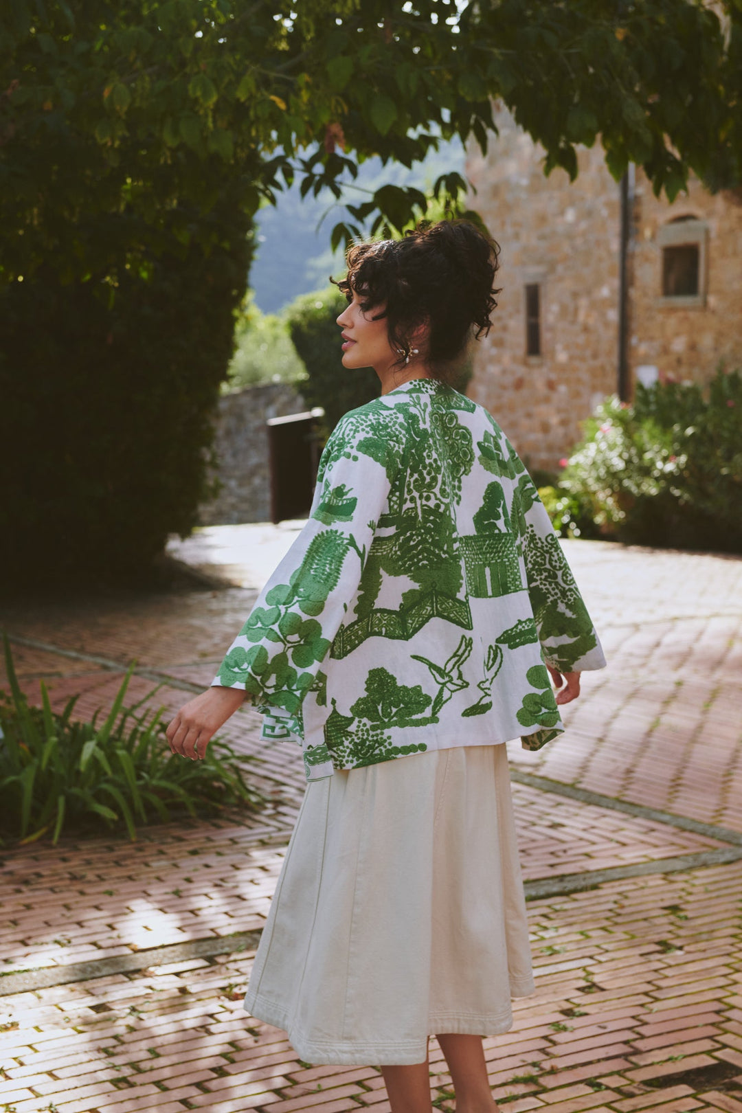 Giant Willow Green Summer Jacket - One Hundred Stars