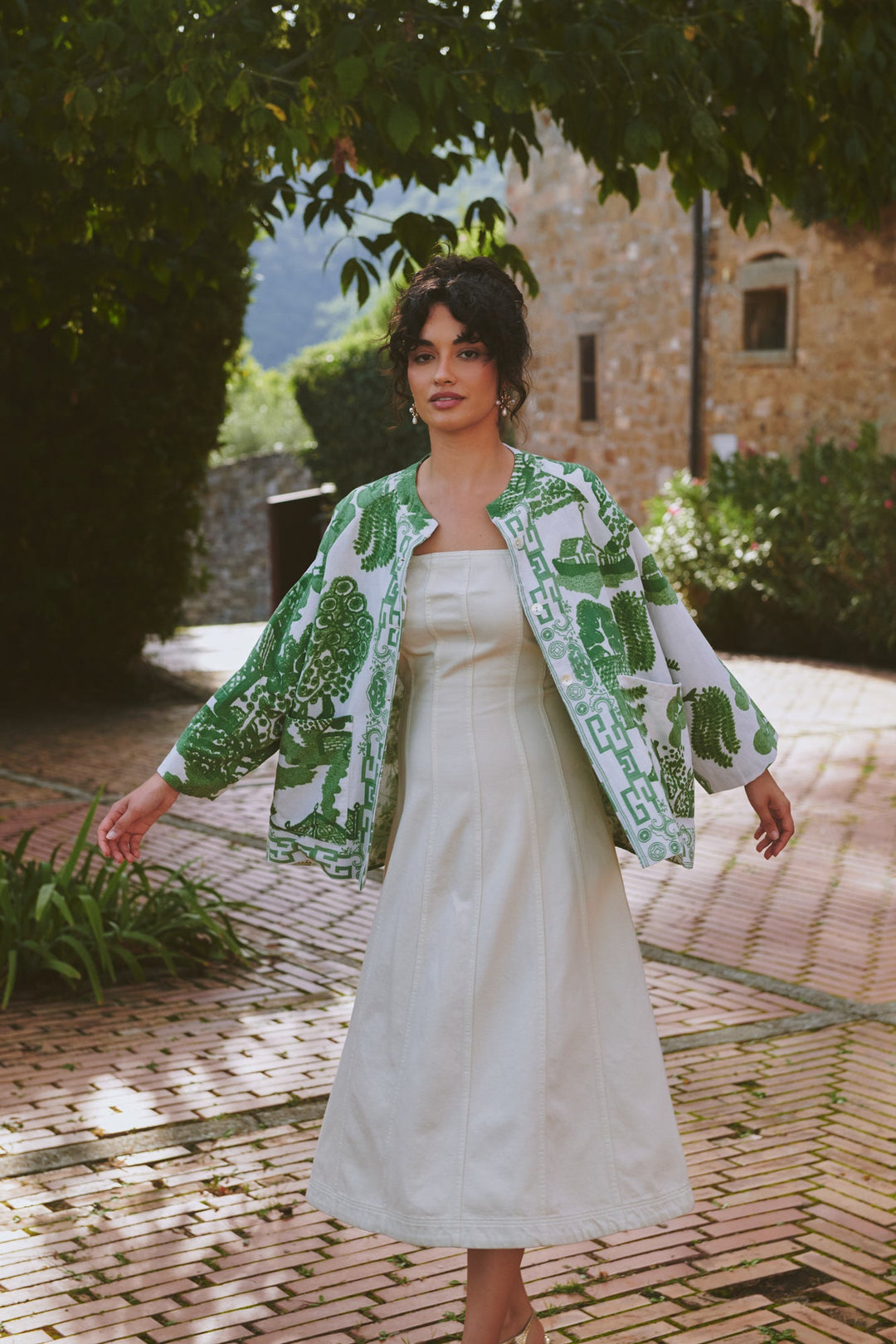 Giant Willow Green Summer Jacket - One Hundred Stars