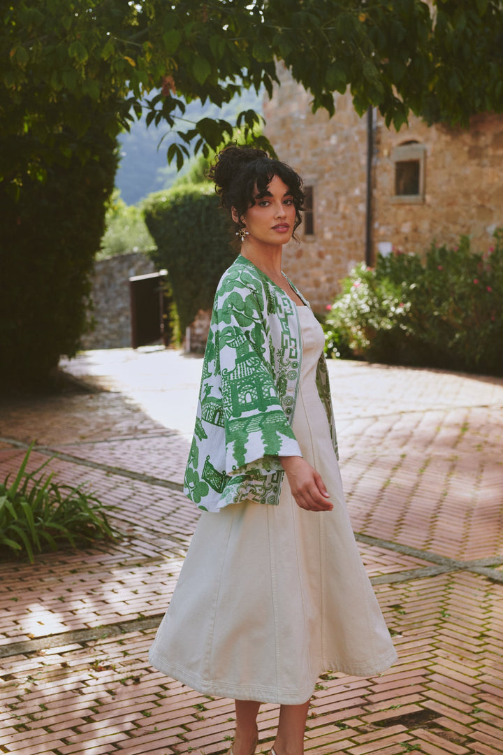 Giant Willow Green Summer Jacket - One Hundred Stars