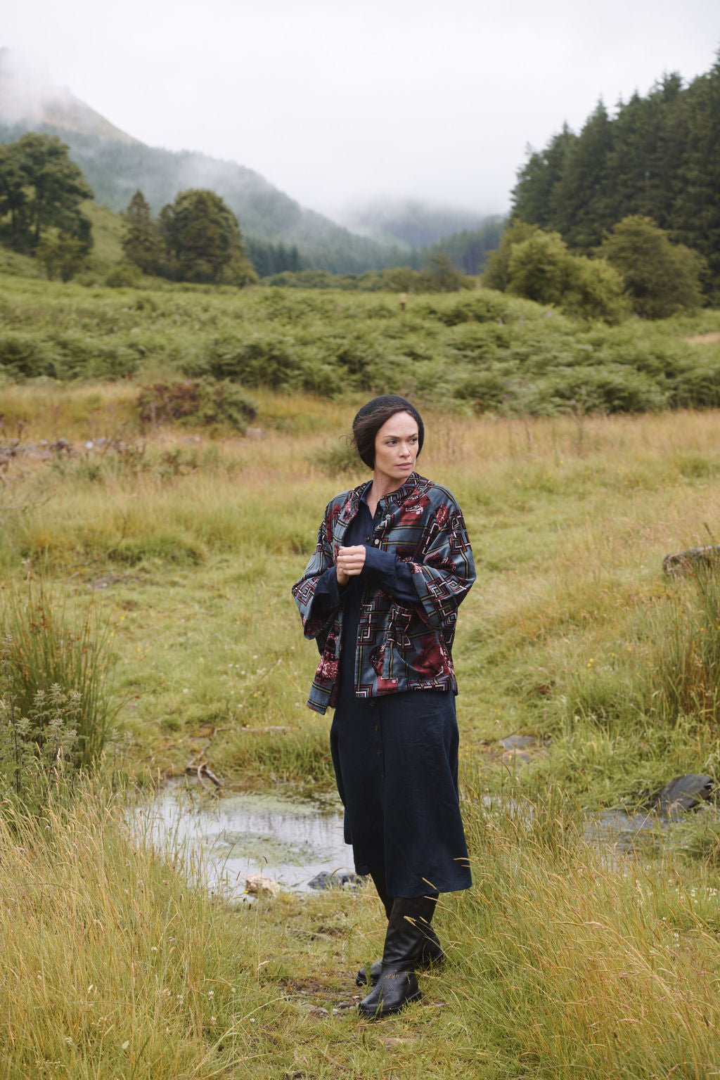 Ginger Jar Grey Velvet Jacket – One Hundred Stars