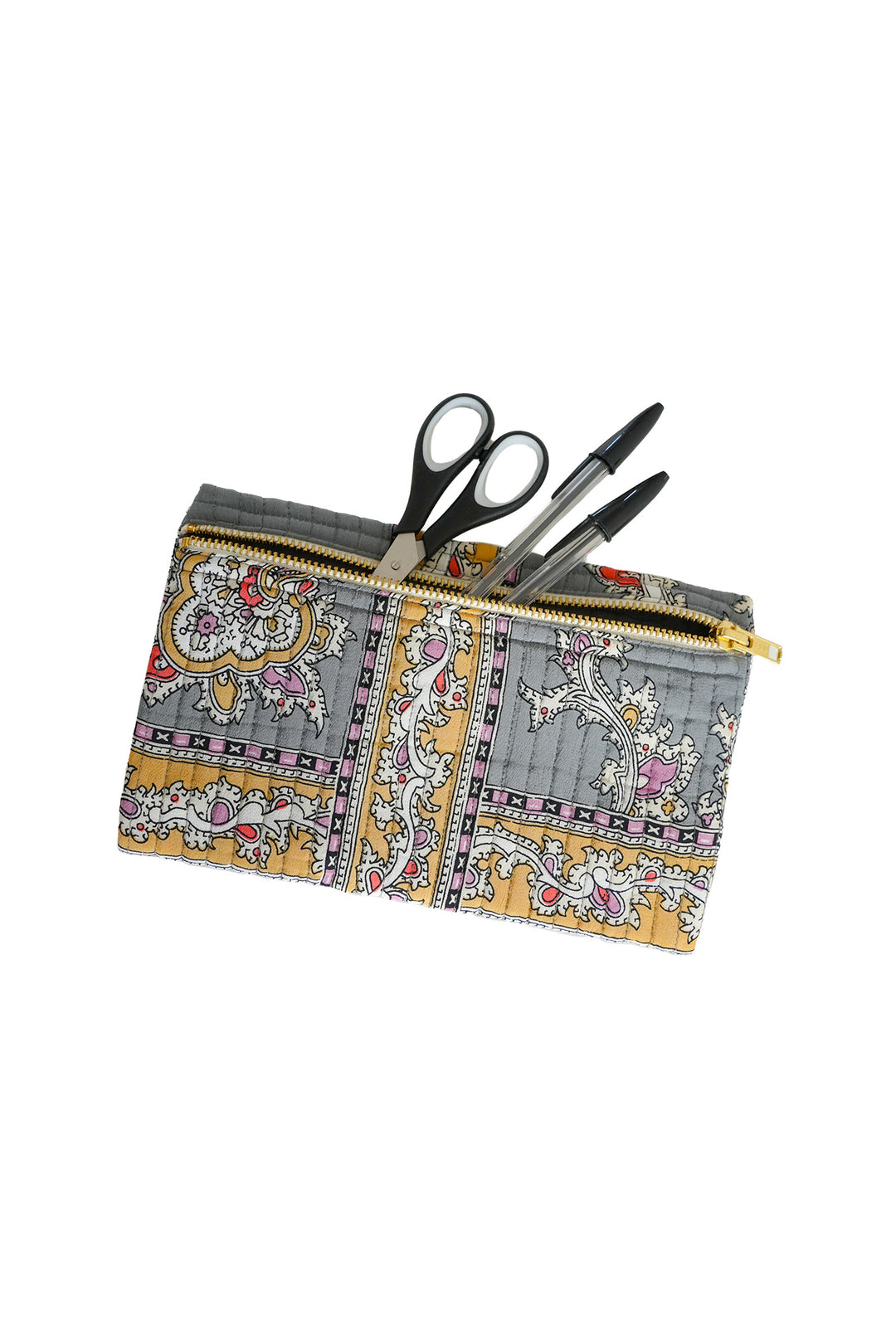 Handkerchief Grey Pencil Pouch - One Hundred Stars