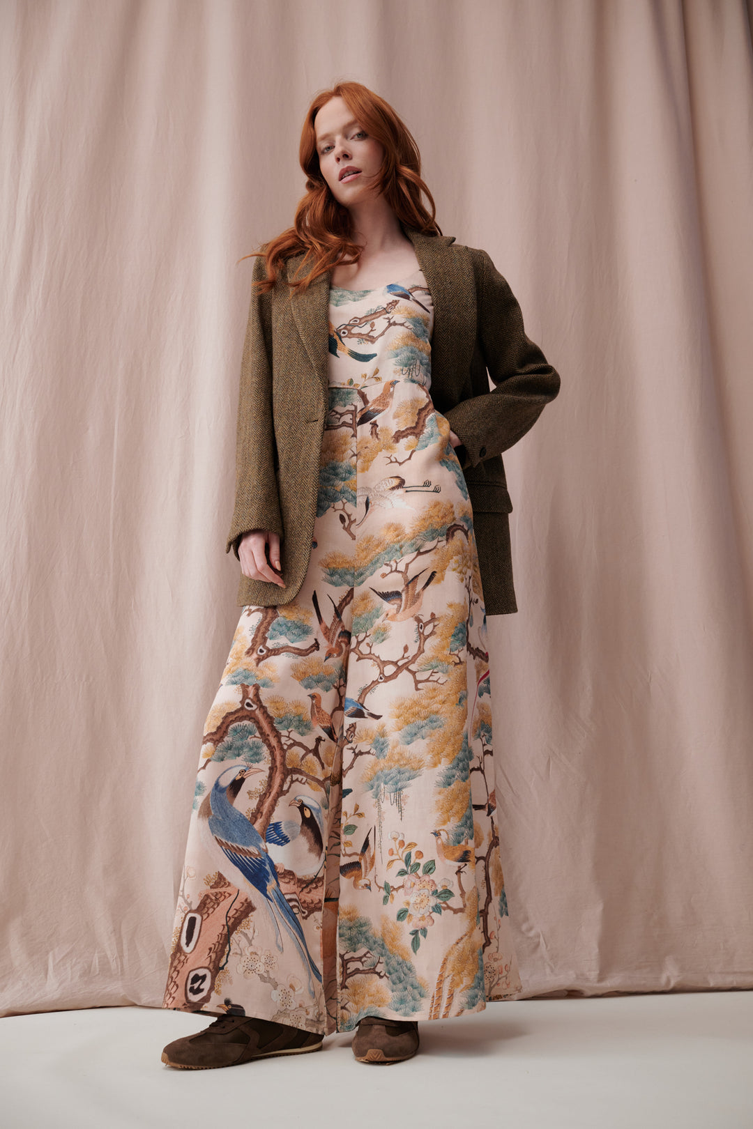 Hummingbird Nude Jumpsuit - One Hundred Stars