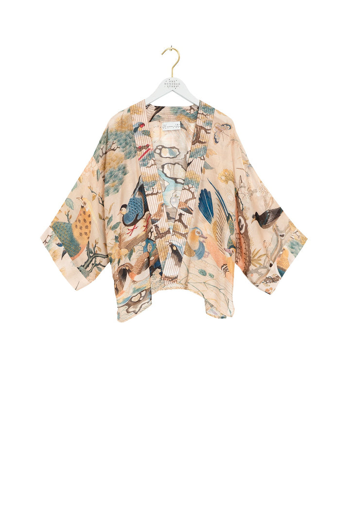Hummingbird Nude Kimono