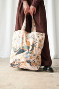 Hummingbird Nude Canvas Bag