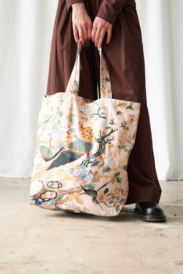 Hummingbird Nude Canvas Bag - One Hundred Stars