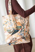Hummingbird Nude Canvas Bag