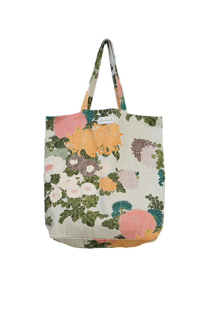 Jacquard Putty Canvas Bag