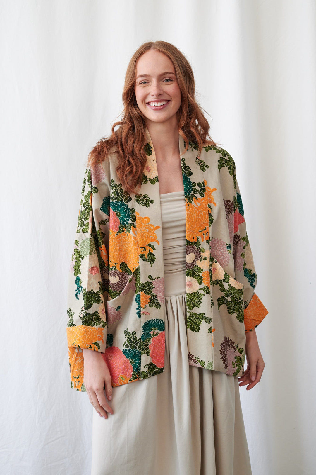 Jacquard Putty Pocket Jacket