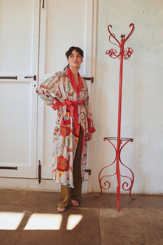 Lanterns Red Gown
