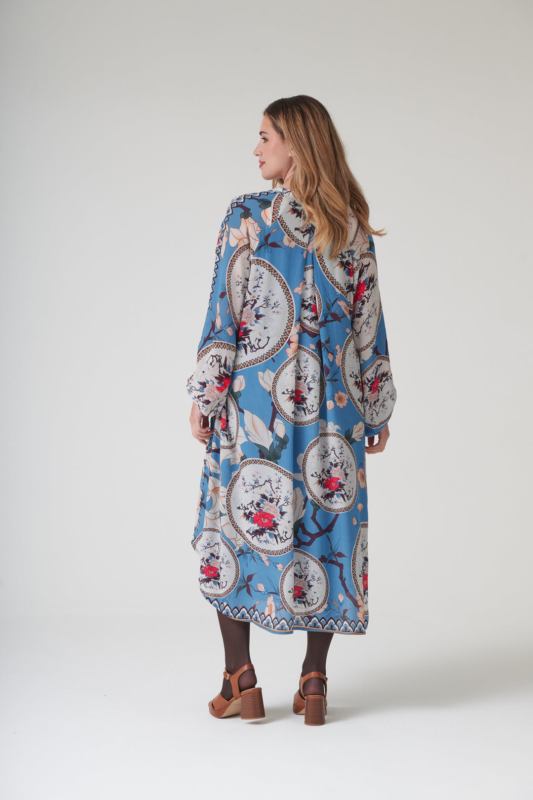 Magnolia Plates Blue Crepe Darcy Dress - One Hundred Stars