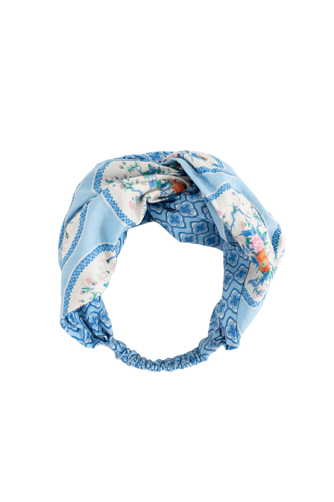 Magnolia Plates Baby Blue Cotton Headband