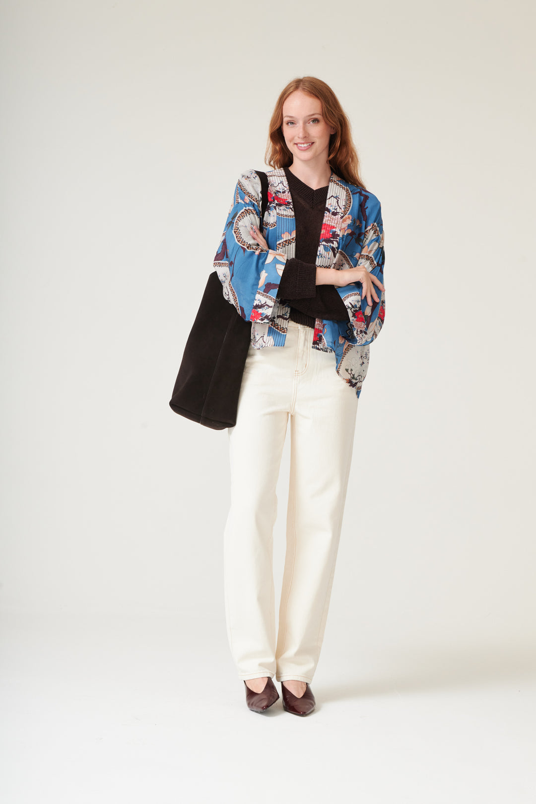 Magnolia Plates Blue Kimono - One Hundred Stars