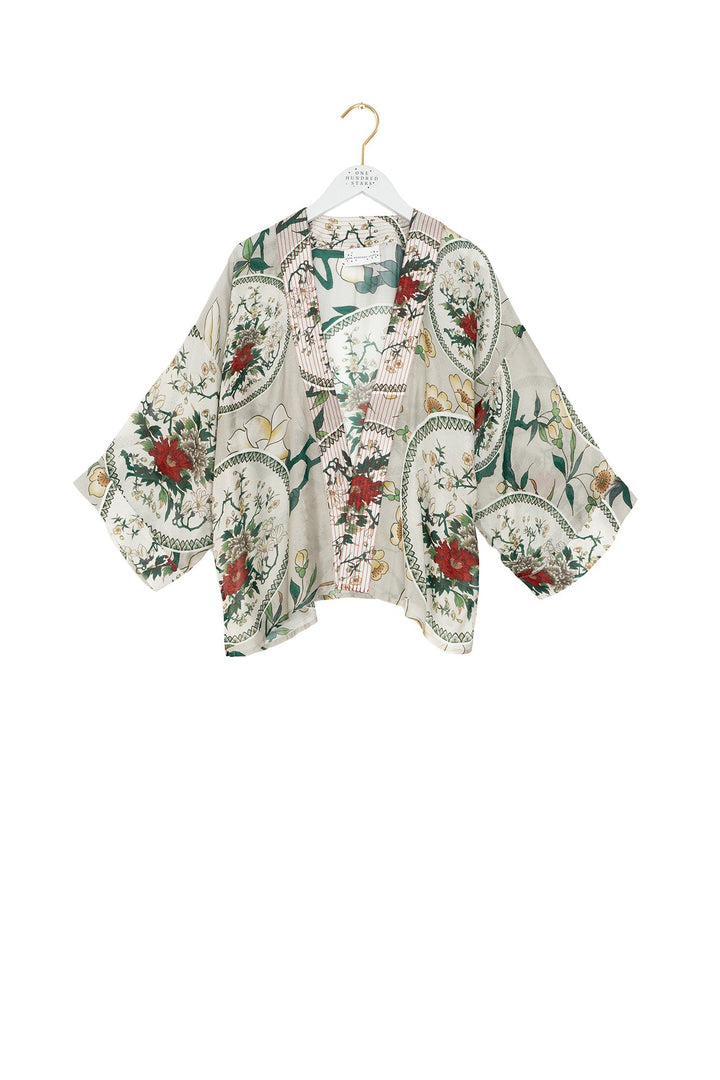 Magnolia Plates Putty Kimono - One Hundred Stars