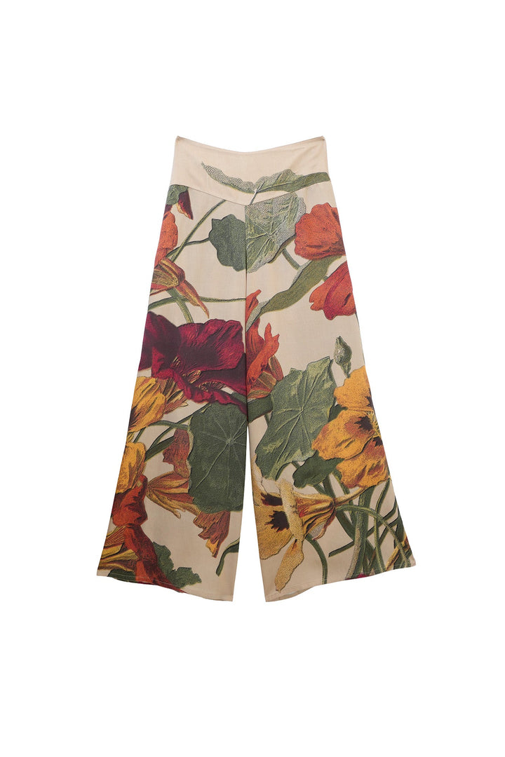 Nasturtium Fawn Palazzo Pants - One Hundred Stars